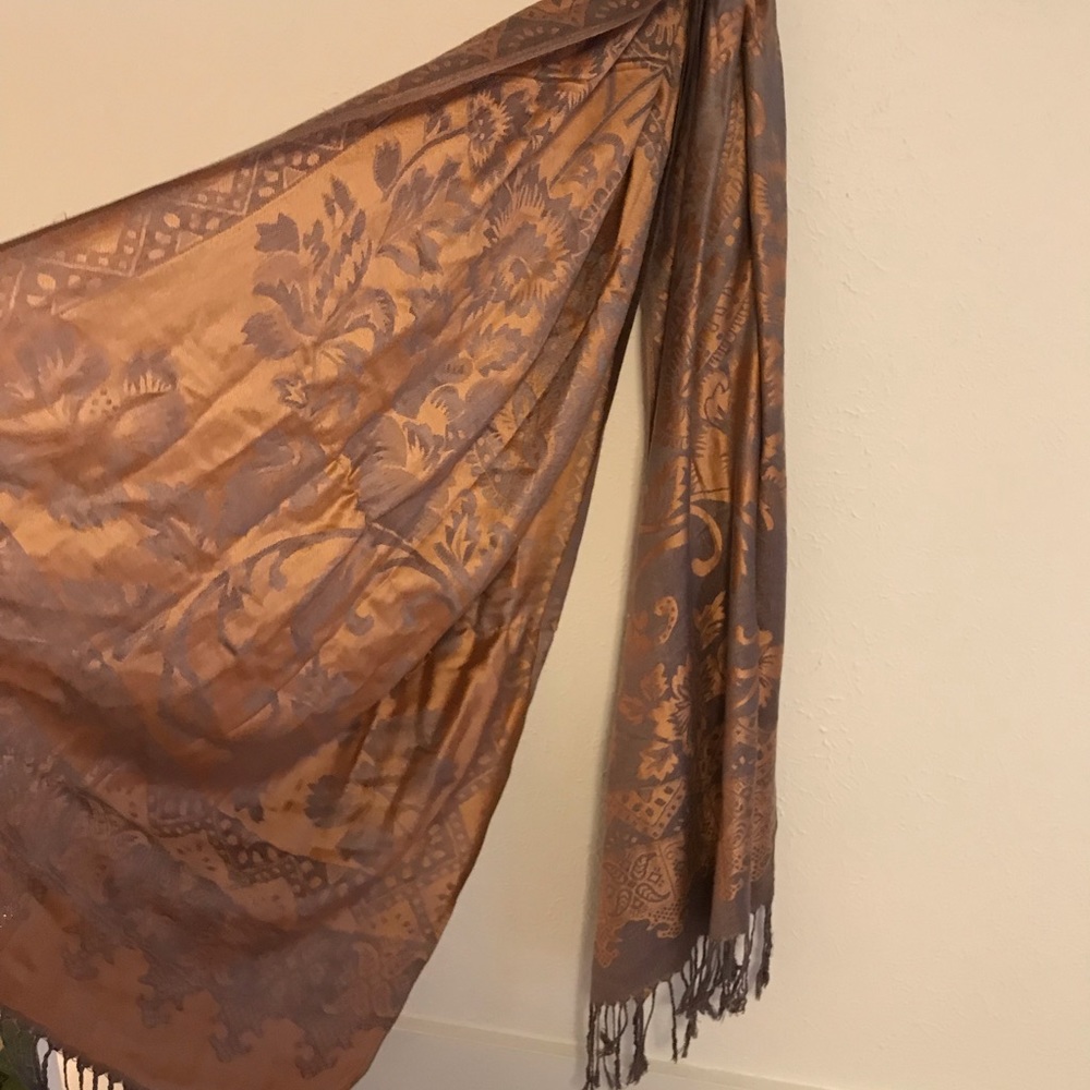 Pashmina Patterned Scarf/Wrap